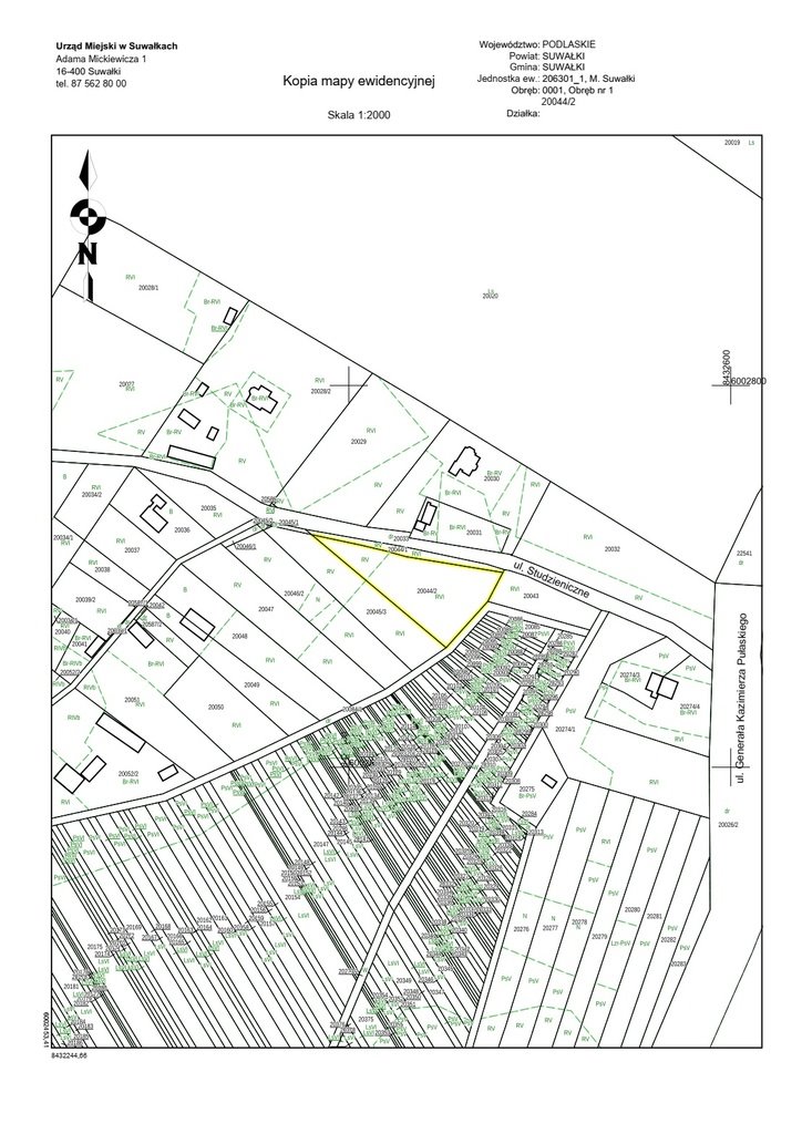 Działka przemysłowo-handlowa na sprzedaż Suwałki, Zachodnia  82 008m2 Foto 1