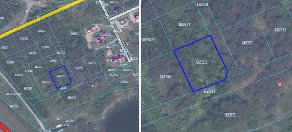 Działka 846 m2 pod rekreację z udziałem w drodze Gonty  846m2 Foto 1