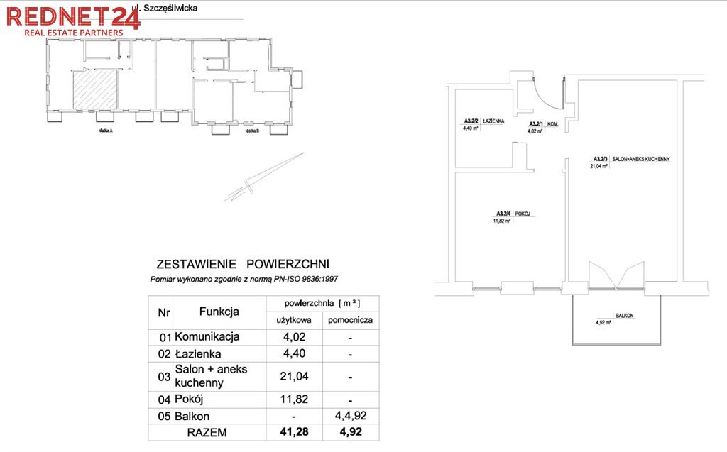 Mieszkanie dwupokojowe na sprzedaż Warszawa, Ochota, Szczęśliwice, Szczęśliwicka  41m2 Foto 11