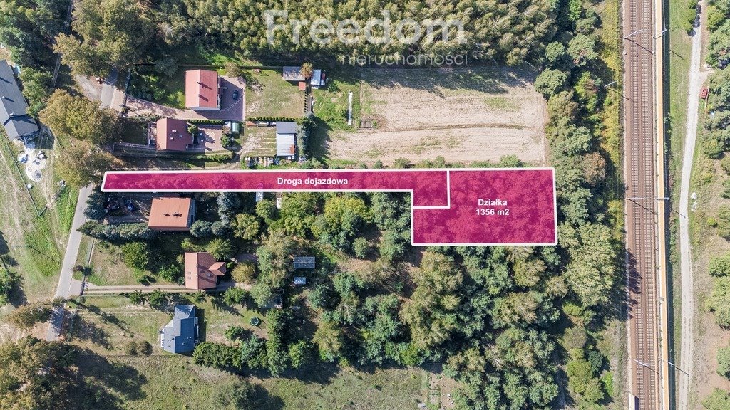 Działka budowlana na sprzedaż Jasienica, Lipowa  1 356m2 Foto 1