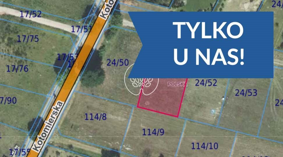 Do sprzedania działka 1099 m² z warunkami zabudowy w Nekli Nekla  1 099m2 Foto 1