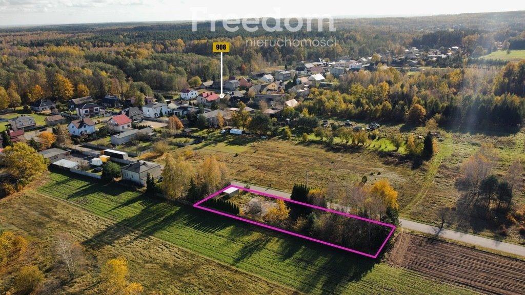 Działka budowlana na sprzedaż Konopiska  1 191m2 Foto 3