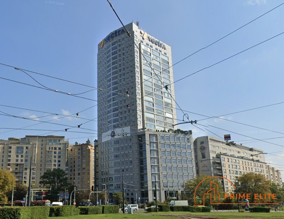 Biuro 1477 m2 w Babka Tower, pełne przeszklenia, open space Warszawa, Śródmieście, Aleja Jana Pawła II  1 477m2 Foto 1