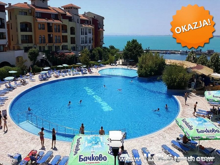 Polecam 48,67 m² apartament z widokiem na morze w MARINA CAPE Bułgaria, Aheloy, MARINA CAPE  49m2 Foto 1