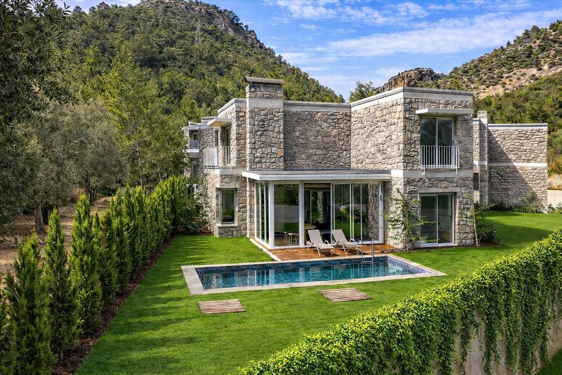 Luksowne wille z prywatnym basenem w Bodrum Torba Turcja, Torba, Torba, Bodrum, Muğla  180m2 Foto 1