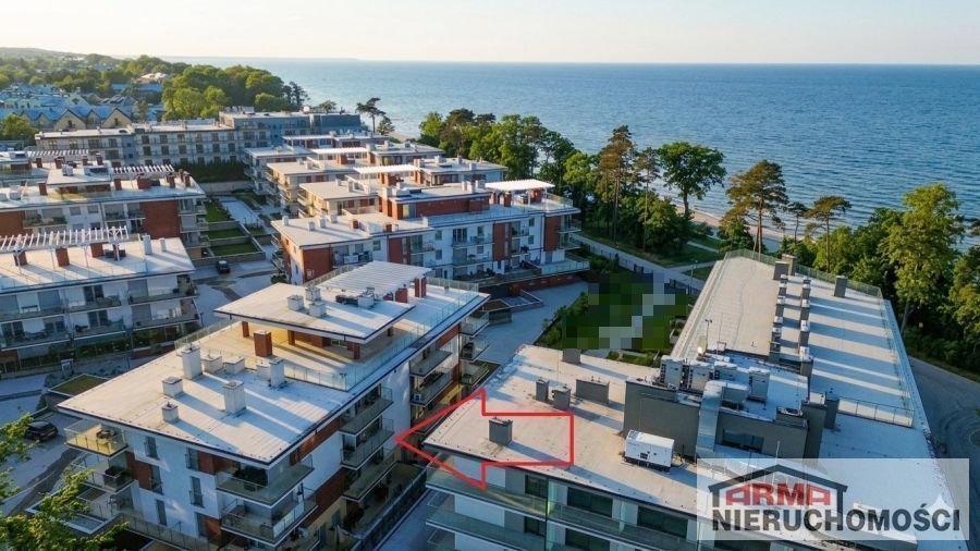 Widok na morze! Nowoczesne 2-pokojowe mieszkanie z tarasem Rewal, Morska  52m2 Foto 1