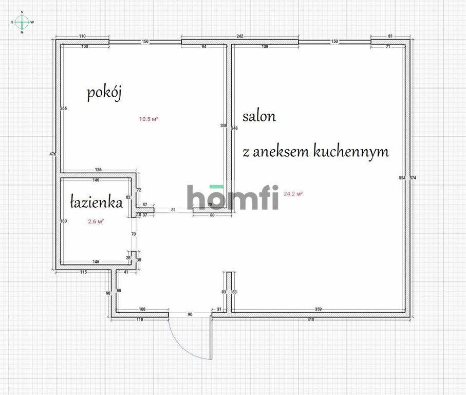 Mieszkanie dwupokojowe na wynajem Radom, Śródmieście, Filtrowa  38m2 Foto 12