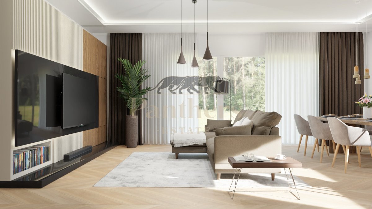 Nowoczesny dom 5 pokoi z ogrodem, fotowoltaiką i jacuzzi Lublewo Gdańskie, Przyjazna  165m2 Foto 1