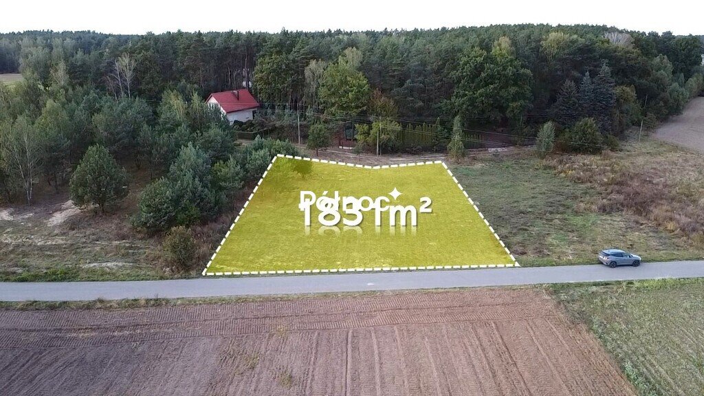 Działka 1831 m² pod dom lub rekreację, blisko Zalewu Nowe Załubice, Bratnia  1 831m2 Foto 1