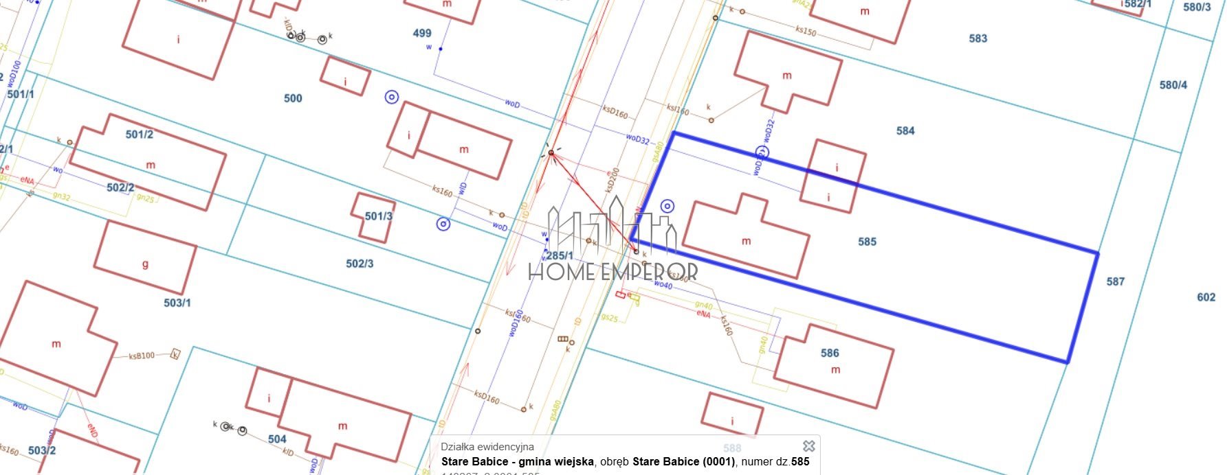 Działka budowlana na sprzedaż Stare Babice, Sienkiewicza  660m2 Foto 4