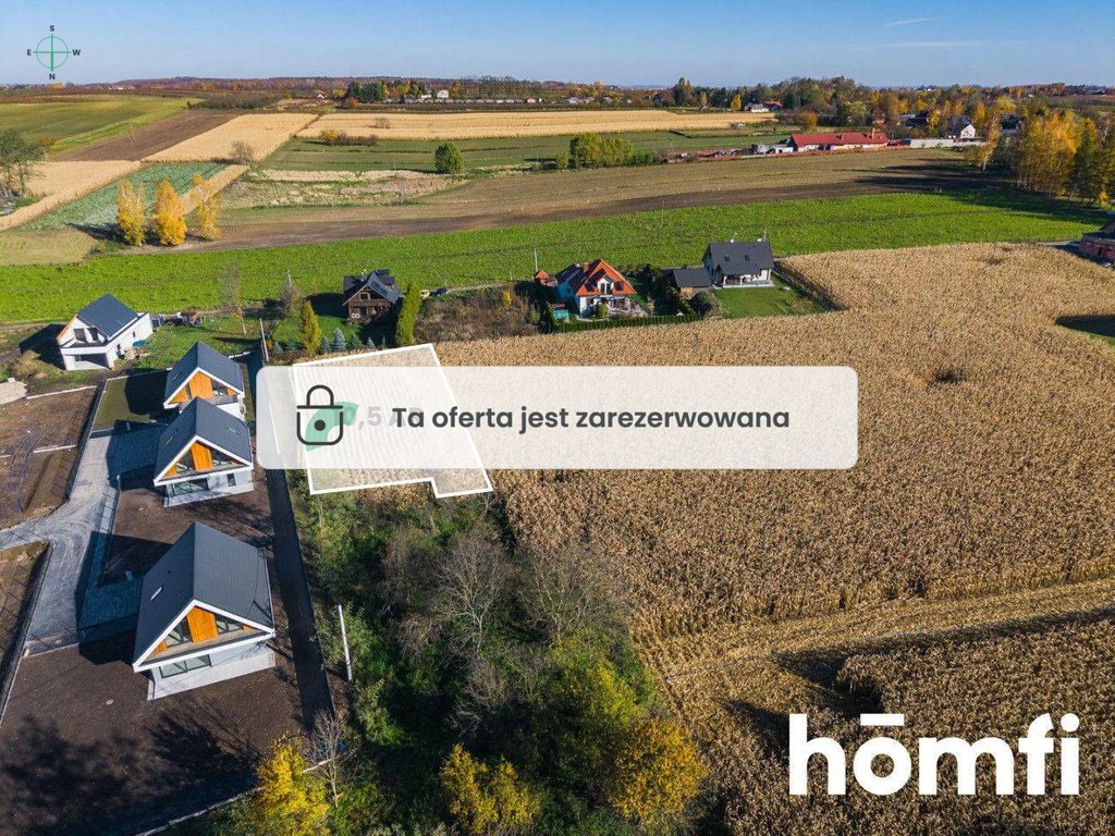 Działka budowlana w Więcławicach Starych – cicha i dobrze skomunikowana Więcławice Stare, św. Jakuba  1 050m2 Foto 1