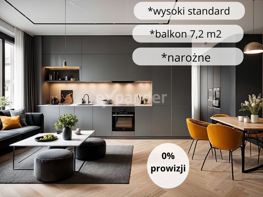 Mieszkanie trzypokojowe na sprzedaż Poznań, Wilda, Mieczysława Niedziałkowskiego  55m2 Foto 1