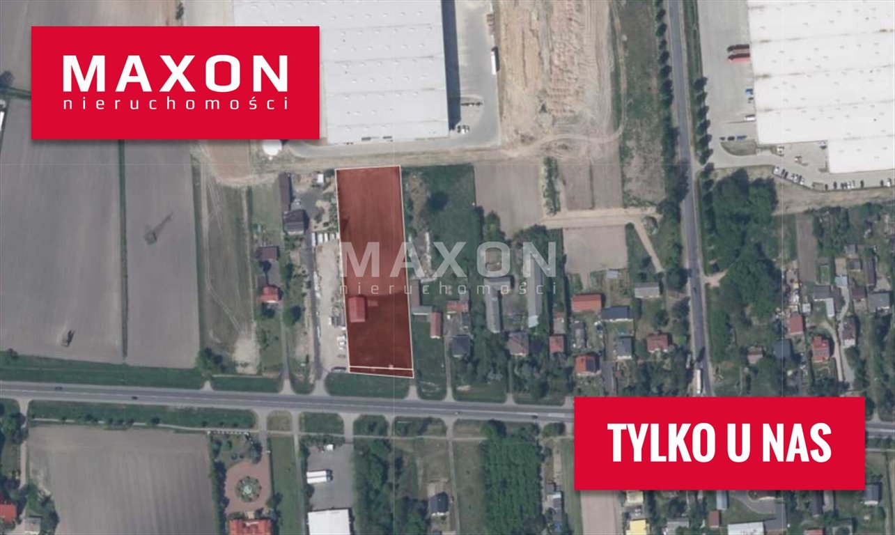 Do sprzedania działka inwestycyjna przy DK92 z możliwością rozbudowy Błonie-Wieś  6 501m2 Foto 1