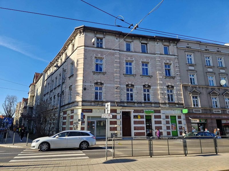 Mieszkanie dwupokojowe na sprzedaż Katowice, Śródmieście, Kościuszki  52m2 Foto 1