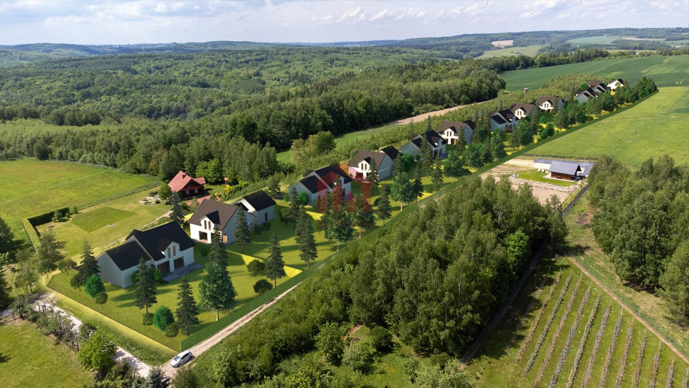 Działka budowlana na sprzedaż Hadle Kańczuckie  1 350m2 Foto 1