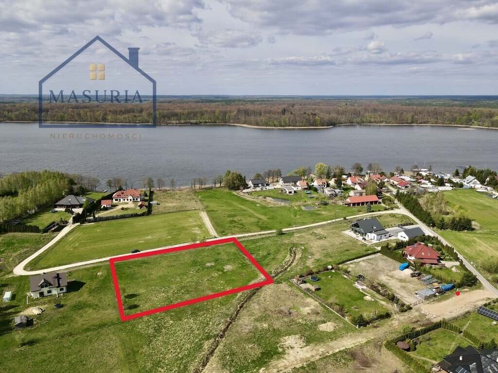 Na sprzedaż działka 1741 m² w Szałkowie z widokiem na jezioro Szałkowo  1 741m2 Foto 1