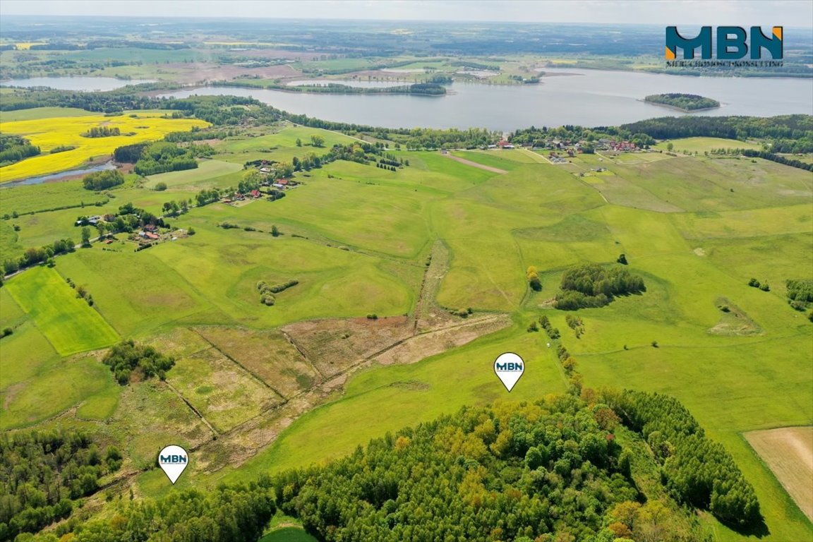 Działka rolna 7,3ha z zadrzewieniami i dojazdem gminnym Giżycko, Bogacko  71 328m2 Foto 1