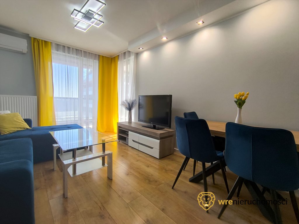 Komfortowe 2 pokoje z balkonem, garaż i komórka Wrocław, Jagodno, Stanisława Drabika  47m2 Foto 1