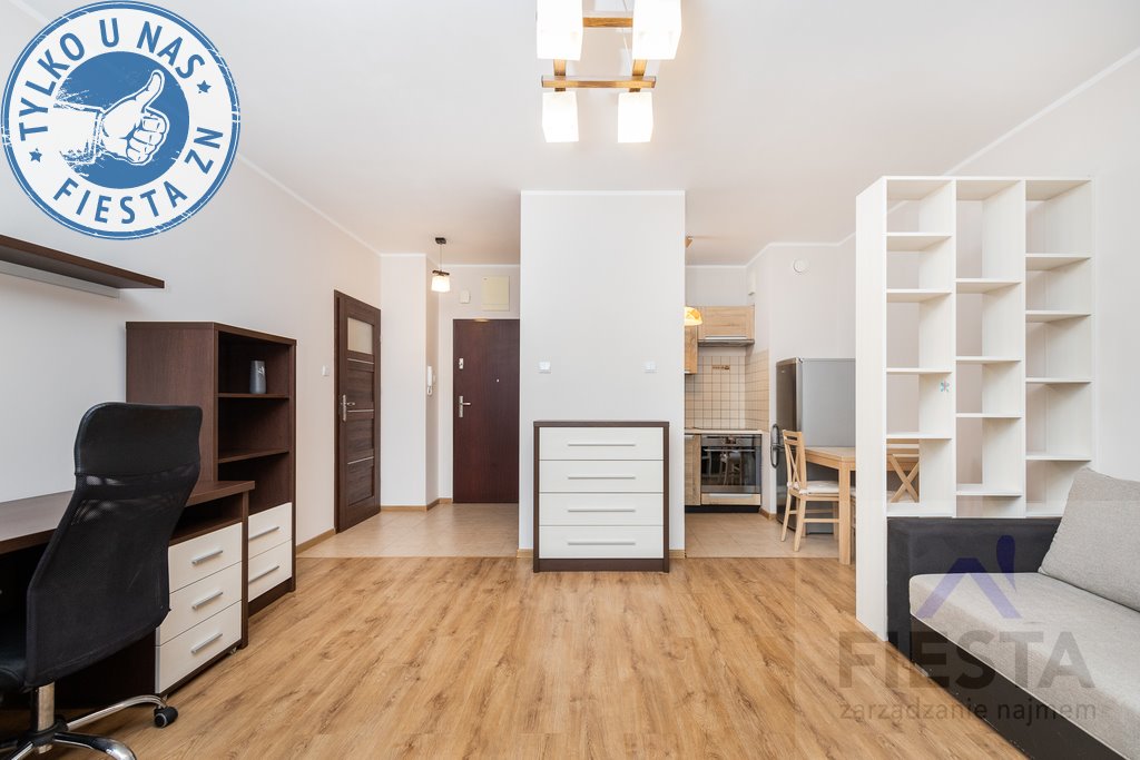 Polecam kawalerkę 31,58 m² z balkonem i podziemnym parkingiem: Kraków Podgórze: Obozowa