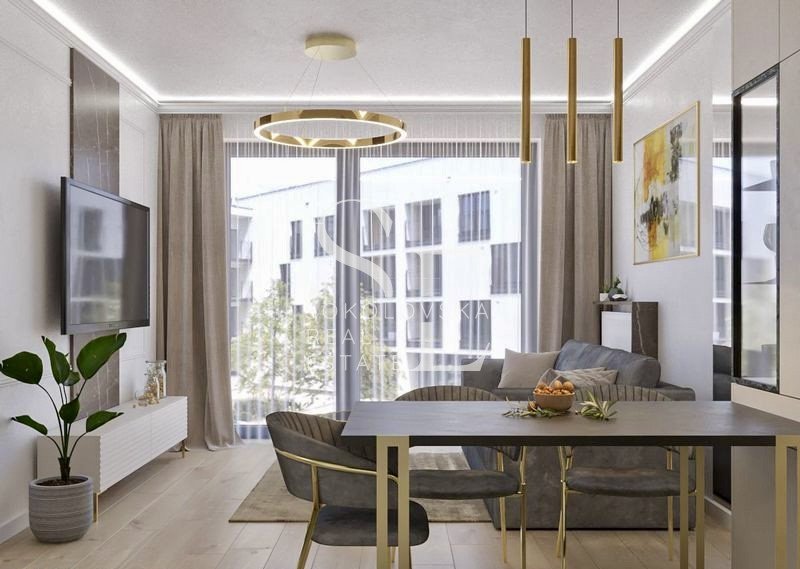 Nowoczesny 2-pokojowy apartament 40 m² - klimatyzacja i balkon Warszawa, Mokotów, Wynalazek  40m2 Foto 1