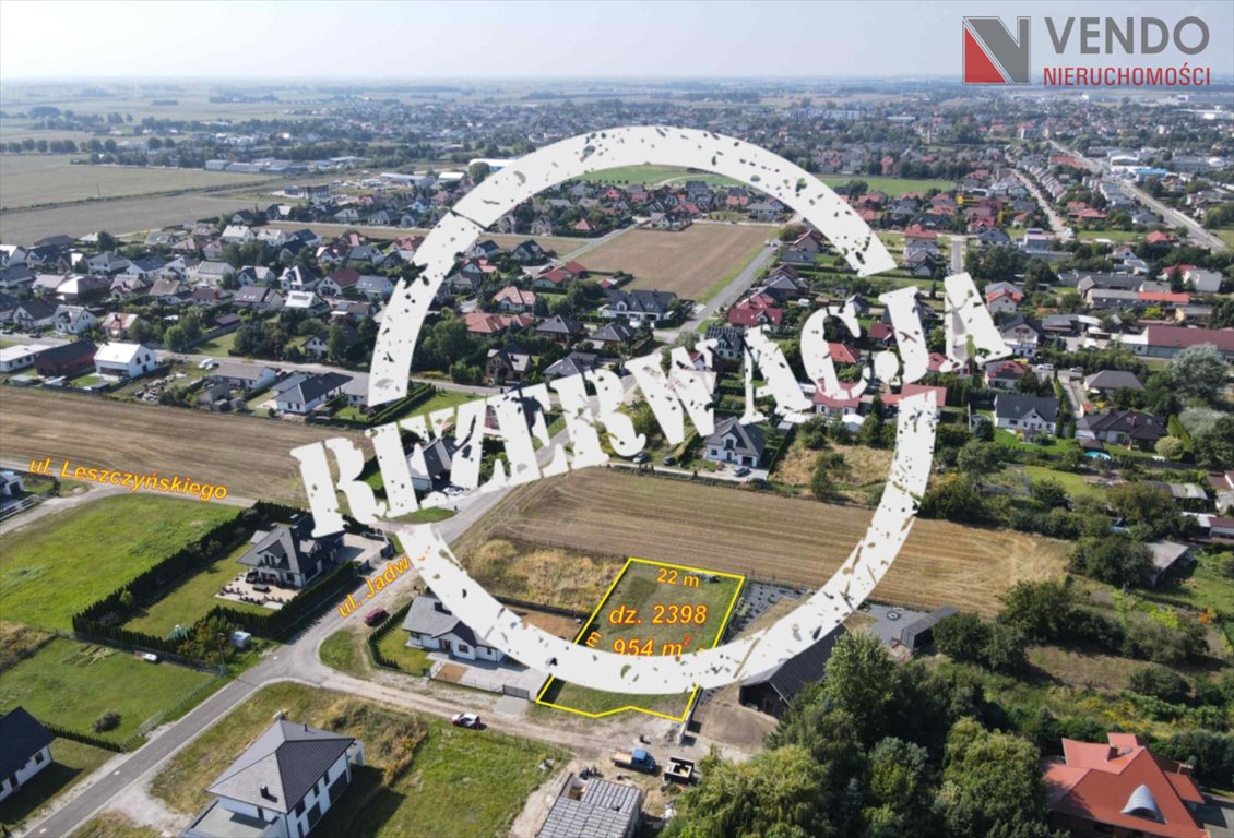 Działka budowlana na sprzedaż Kostrzyn, Jadwigi  954m2 Foto 1