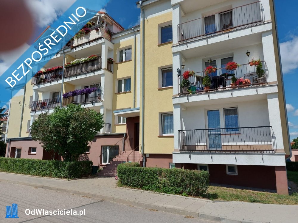 3-pokojowe mieszkanie w Rynie, parter, balkon, do remontu Ryn, Ratuszowa  55m2 Foto 1