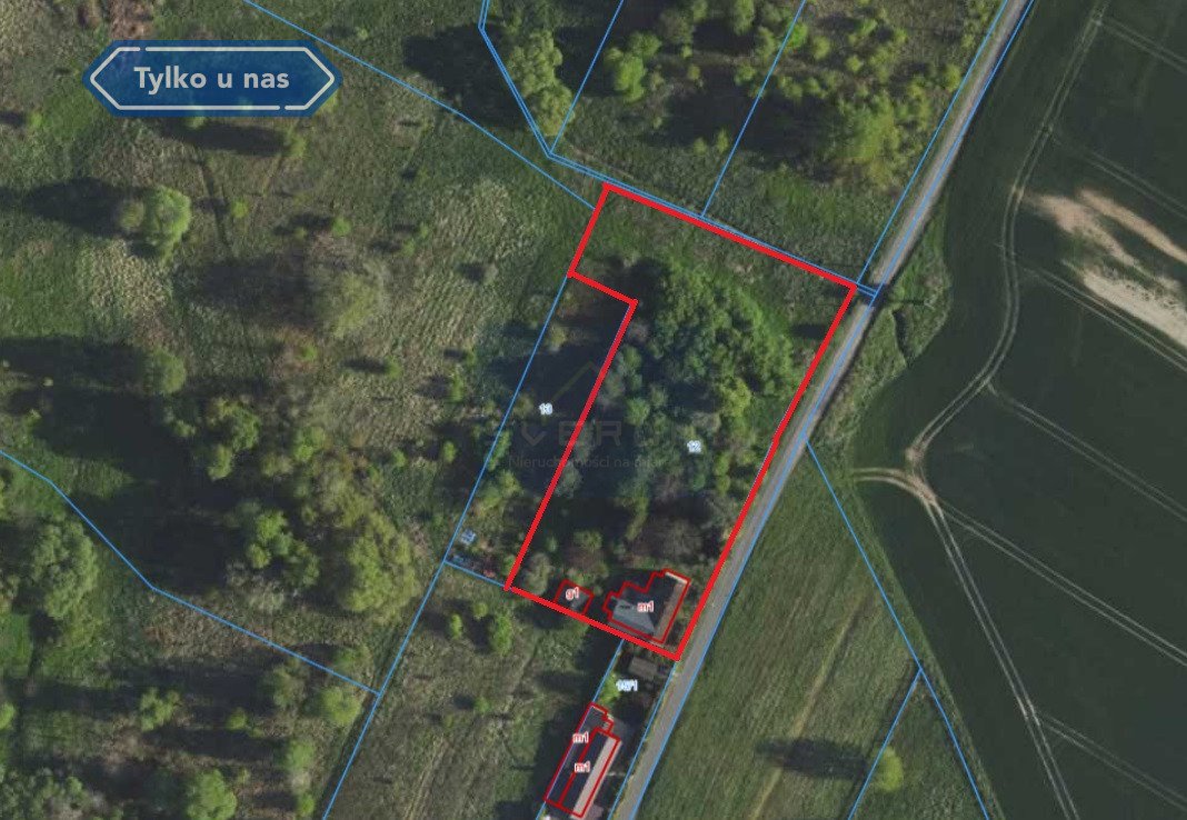 Działka usługowa 3765 m² z budynkami, zielona okolica Myszków, Armii Krajowej  3 765m2 Foto 1