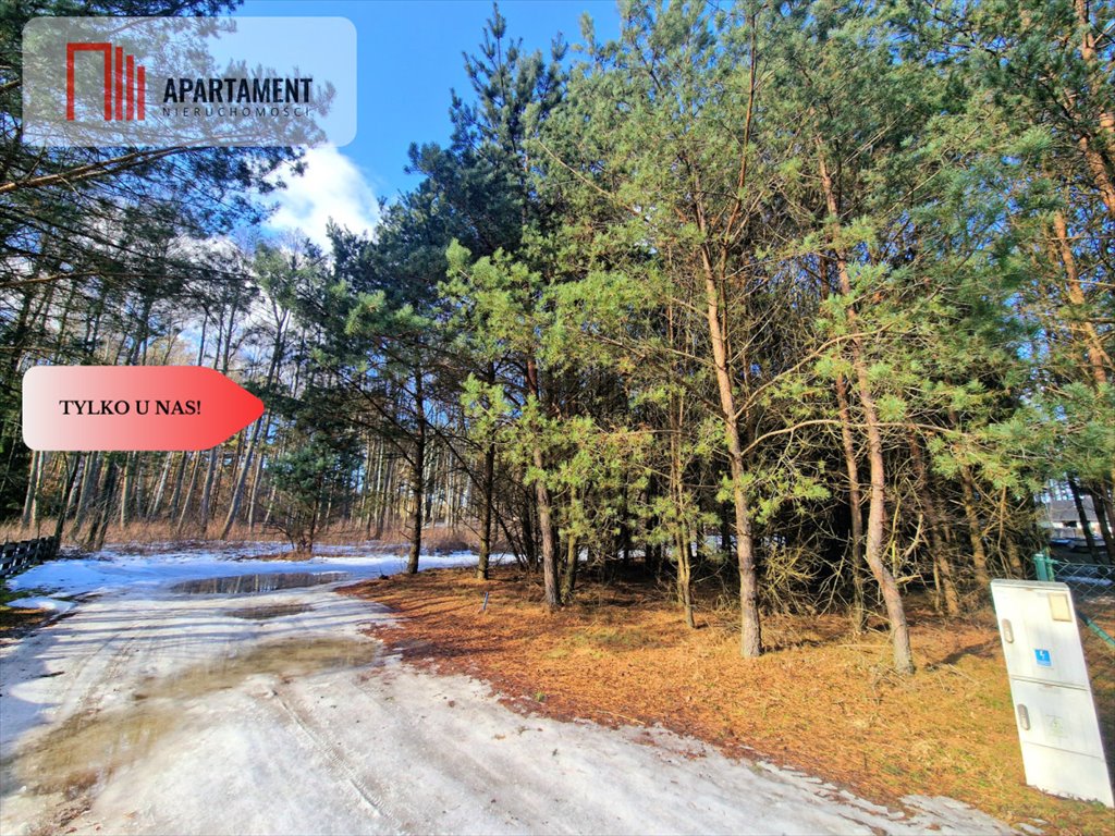 Działka 1204 m² w Tleń z MPZP, las i jezioro blisko Tleń  1 204m2 Foto 1