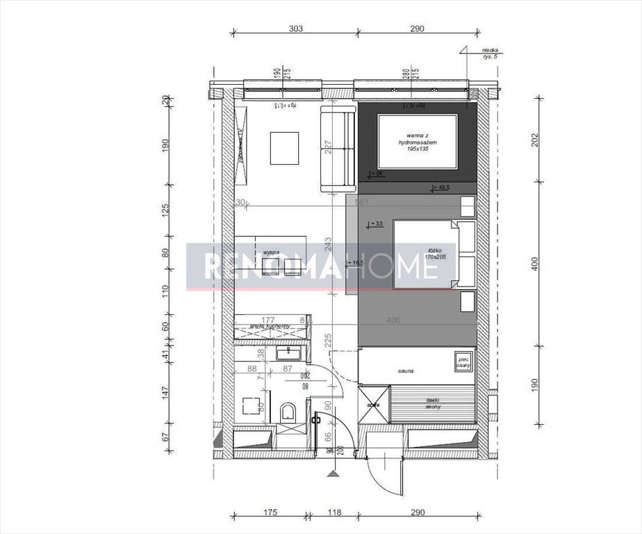 Kawalerka na sprzedaż Wrocław, Szczepin, gen. Władysława Sikorskiego  45m2 Foto 2