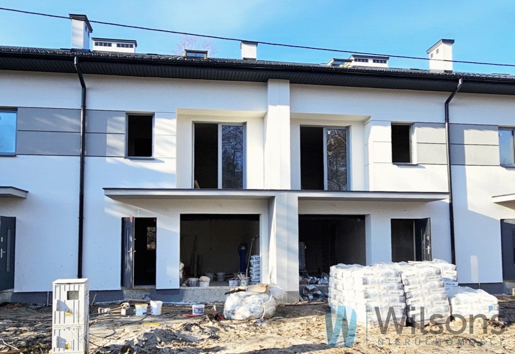 Nowoczesny segment z ogrodem i garażem w Markach Marki, Grażyny  176m2 Foto 1