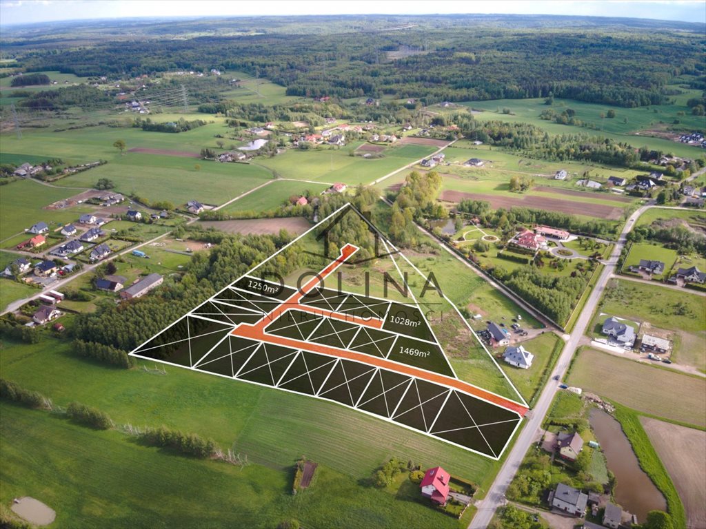 Działka budowlana z lasem, 1005 m2, Przyjaźń Przyjaźń, Osiedle Przyjaźń  1 028m2 Foto 1