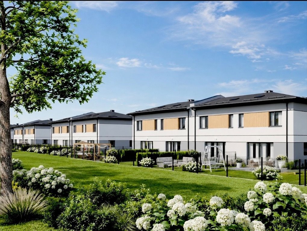 Nowoczesny dom 116 m² z ogrodem, klimatyzacją i garażem Falenty Nowe  115m2 Foto 1