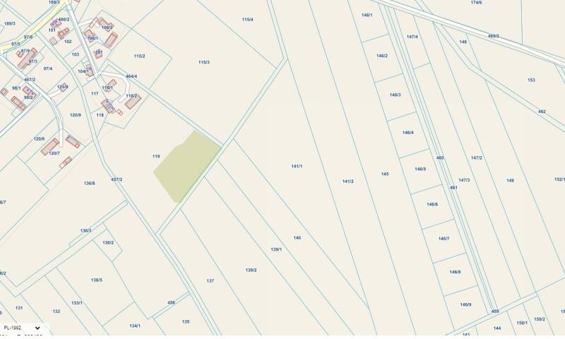 Działki w Siedliskach z dostępem do drogi i warunkami zabudowy Siedliska  3 024m2 Foto 1