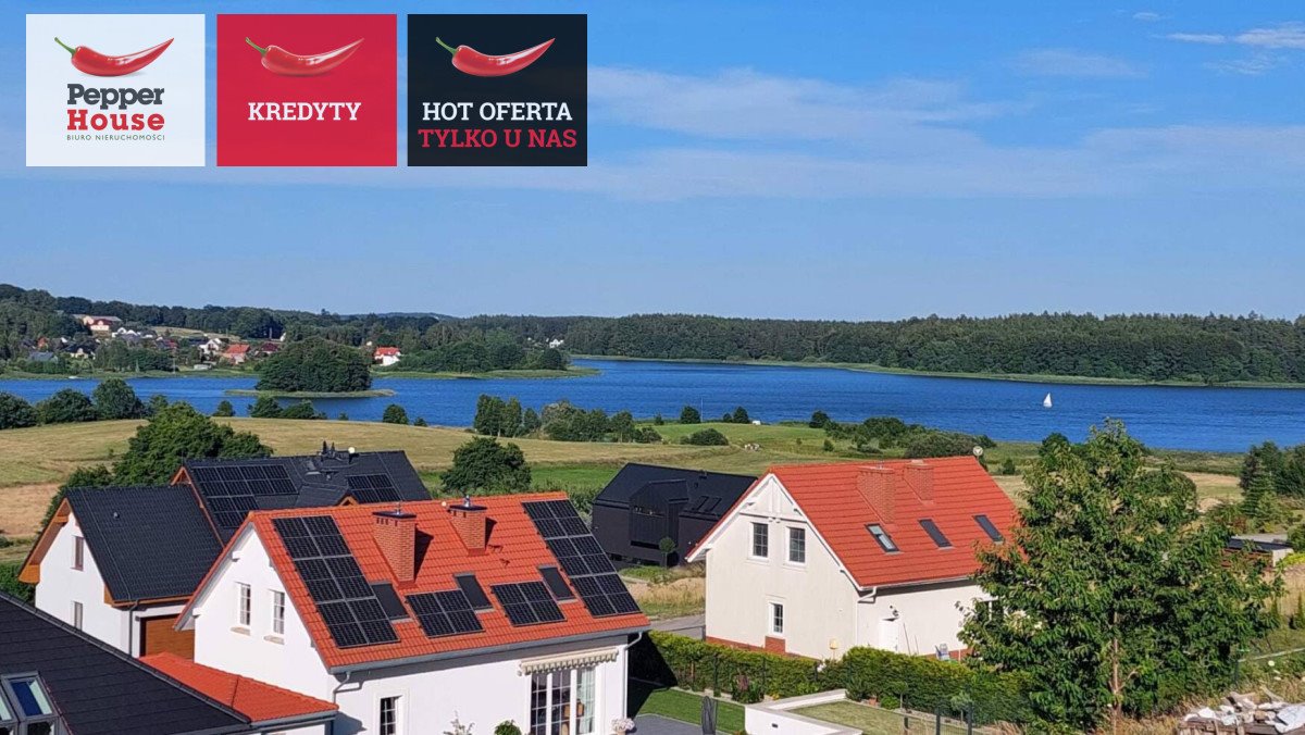 Luksusowy dom z widokiem na jezioro, 250 m², garaż Warzno  248m2 Foto 1
