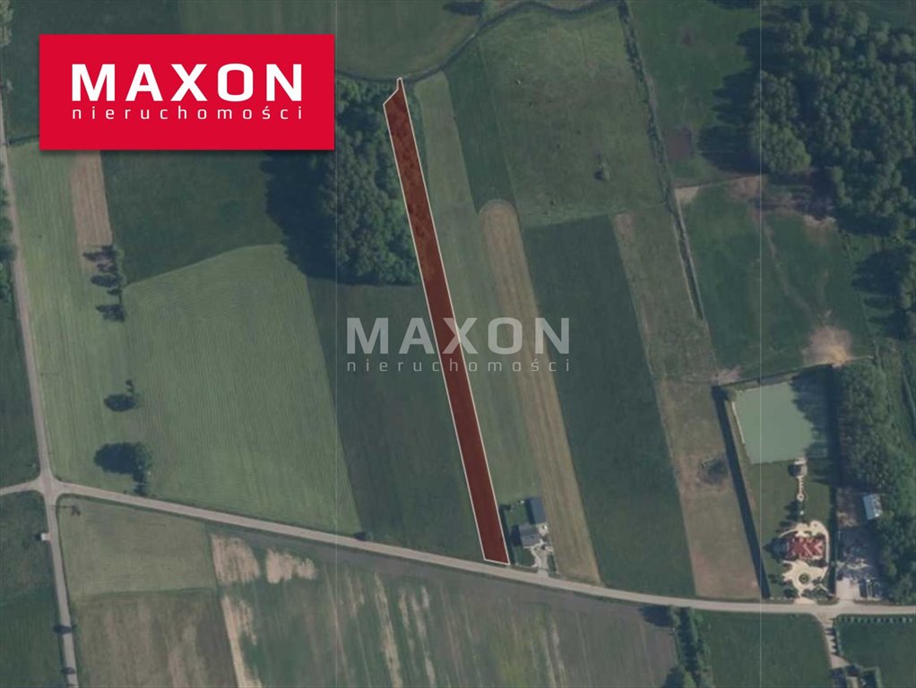 Działka rolna 4565 m² z wodą i prądem, spokojna okolica Zalesie Borowe  4 565m2 Foto 1