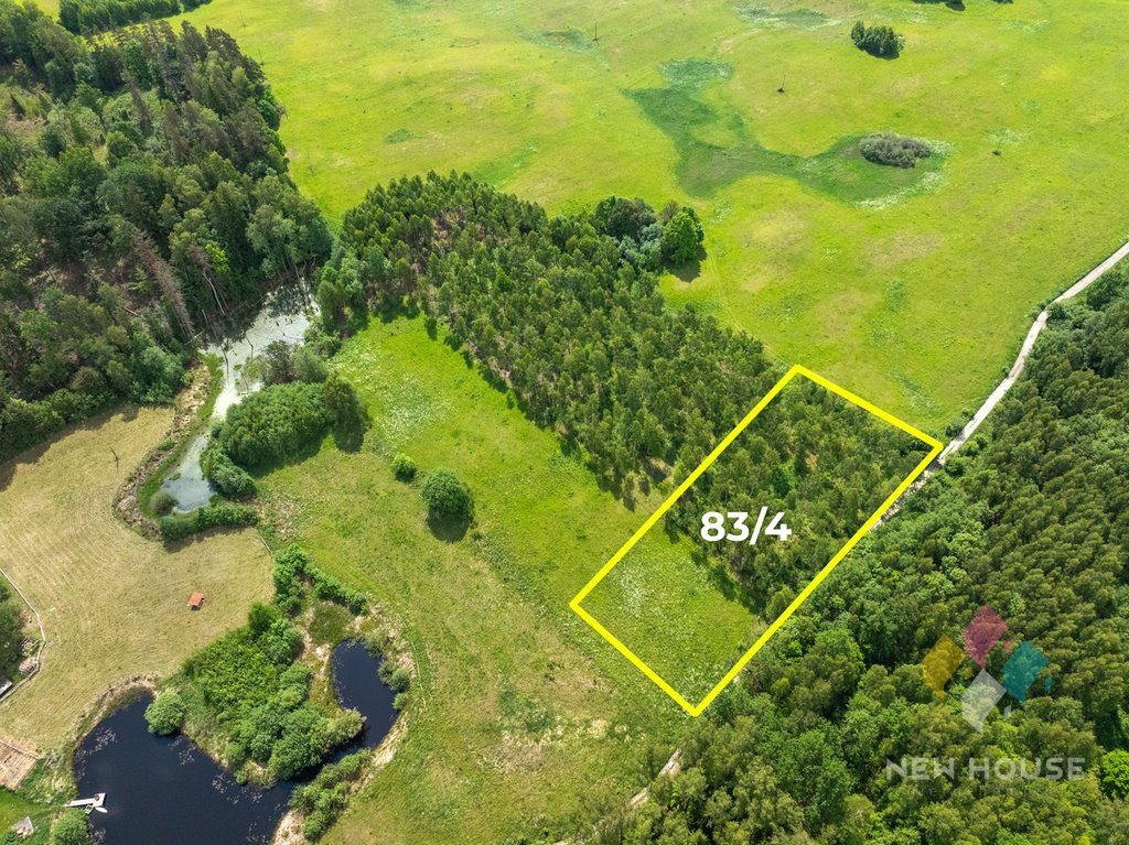 Zapraszam do zakupu urokliwej działki 4 769 m² z lasem i dostępem do jeziora Barczewko  4 769m2 Foto 1
