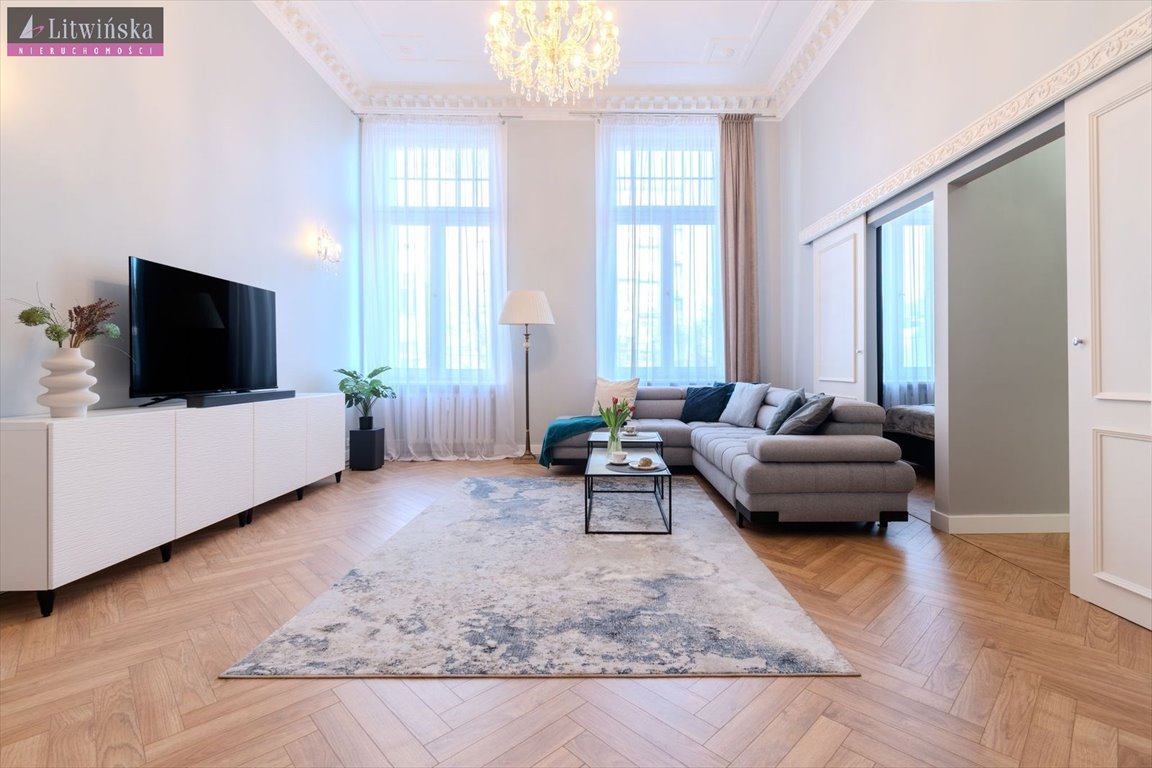 Apartament z antresolą w zabytkowej kamienicy na Piotrkowskiej Łódź, Śródmieście, Śródmieście  67m2 Foto 1