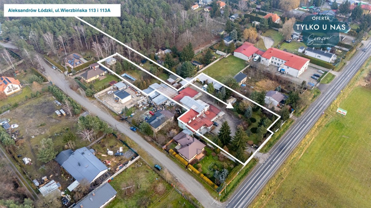 Lokal użytkowy na sprzedaż Aleksandrów Łódzki, Wierzbińska  5 002m2 Foto 1
