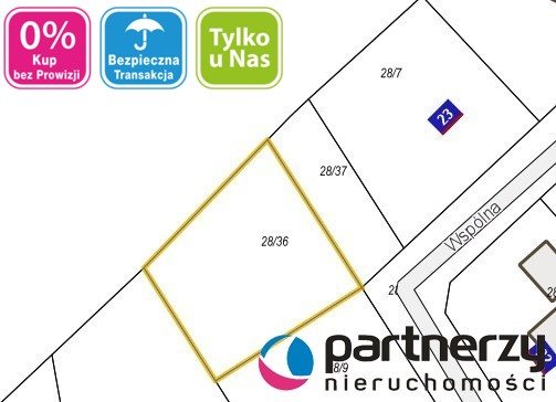 Działka budowlana na sprzedaż Jagatowo, Wspólna 1 149m2 Foto 1 Działka budowlana na sprzedaż Jagatowo, Wspólna 1 149m2 Foto 1
