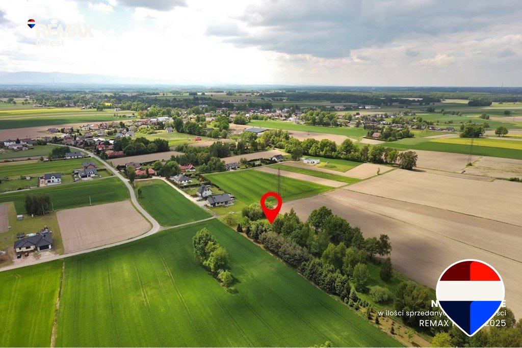 Działka 3270 m² z pozwoleniem na 3 domy w Miedźnej Miedźna, Zacisze 0  3 270m2 Foto 1