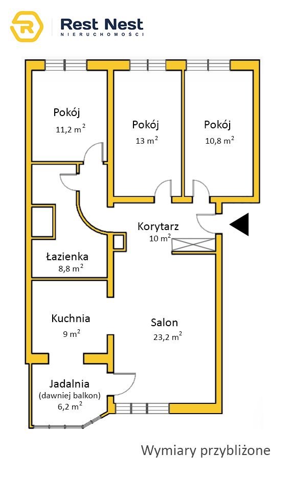 Mieszkanie czteropokojowe  na sprzedaż Warszawa, Mokotów Sadyba, Nałęczowska  92m2 Foto 2