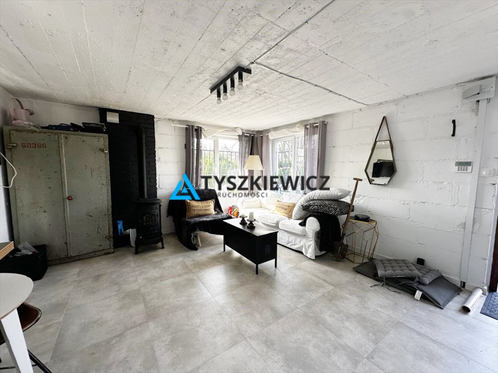 Działka rekreacyjna z domem 35 m², tarasem i altaną Gdańsk, Olszynka, Łanowa  35m2 Foto 1