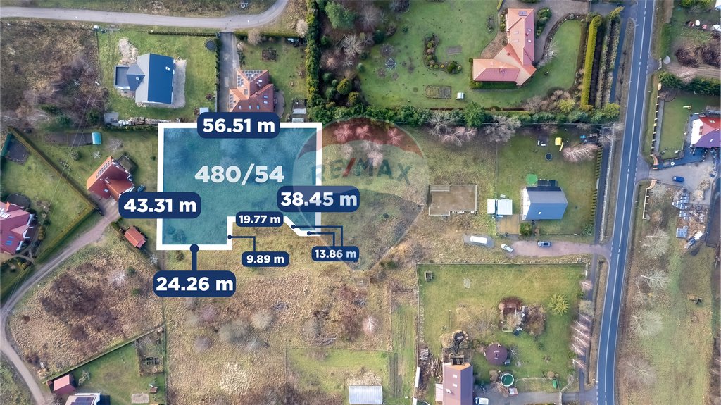 Działka budowlana na sprzedaż Chłopska Kępa  2 181m2 Foto 1