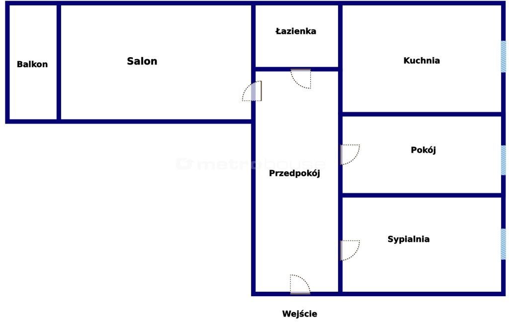 Mieszkanie trzypokojowe na sprzedaż Kraków, Bieńczyce, Osiedle Na Lotnisku  50m2 Foto 20