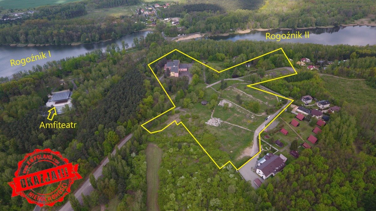 Działka rekreacyjna na sprzedaż Rogoźnik, Wczasowa 52 890m2 Foto 1 Działka rekreacyjna na sprzedaż Rogoźnik, Wczasowa 52 890m2 Foto 1