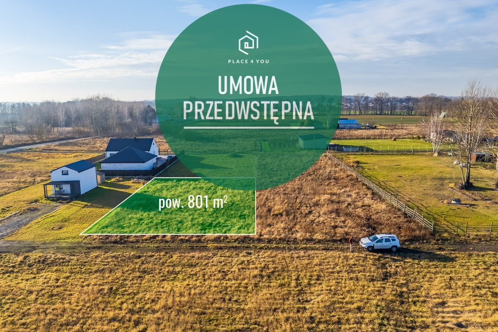Działka 801 m² pod zabudowę w Falęcinie – cicha okolica Falęcin  801m2 Foto 1