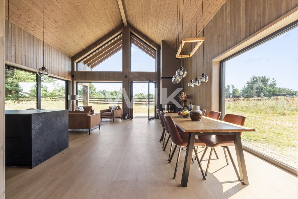 Nowoczesny dom skandynawski nad Jeziorem Gil, 144 m2 Łukta  144m2 Foto 1