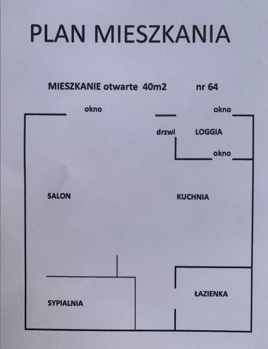 Mieszkanie dwupokojowe na sprzedaż Warszawa, Praga-Południe  40m2 Foto 3