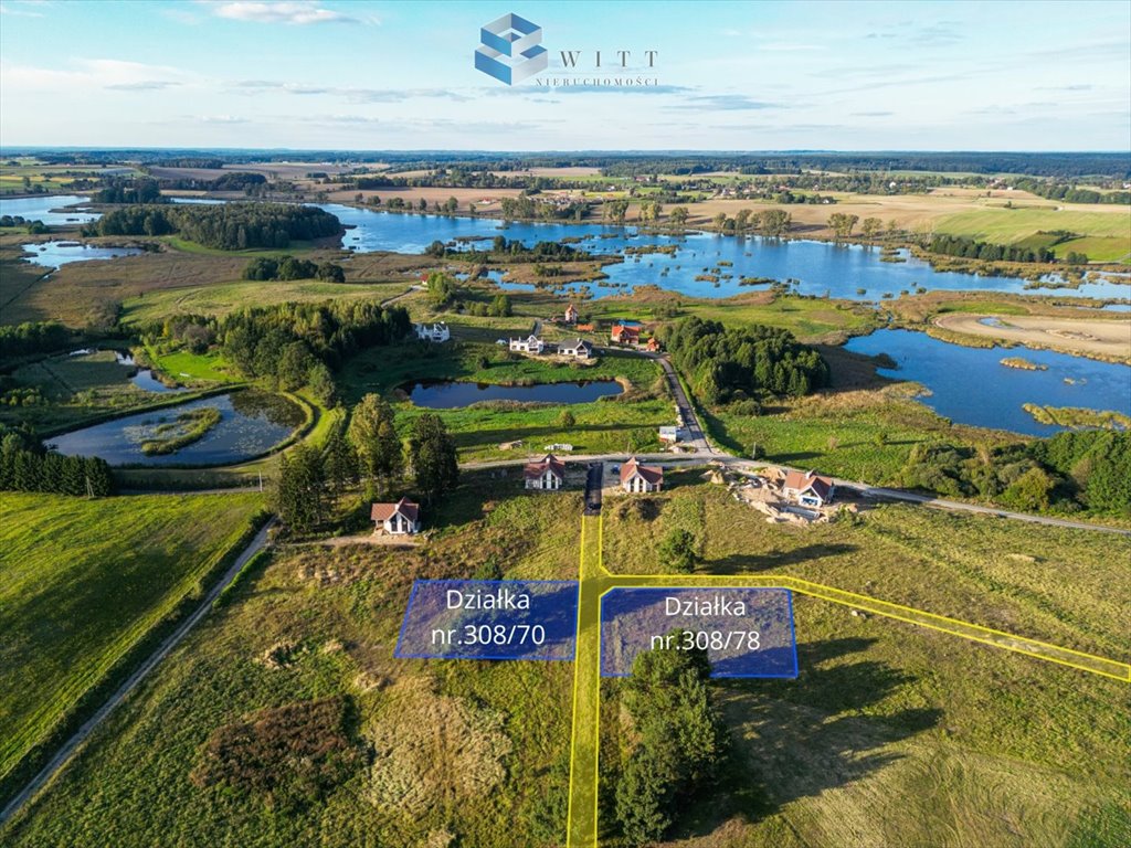 Działka budowlana na sprzedaż Unieszewo, Kormorana  1 362m2 Foto 1