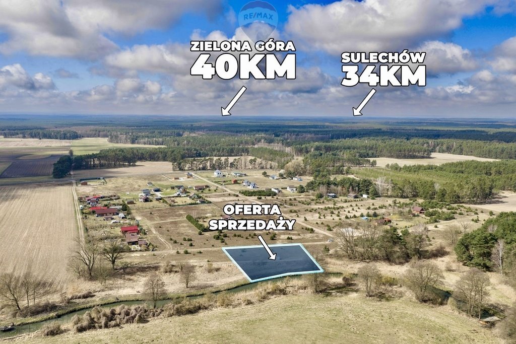 Działka rolna z dostępem do rzeki i terenami rekreacyjnymi Jesiona, Osiedle Piaskowe  1 954m2 Foto 1